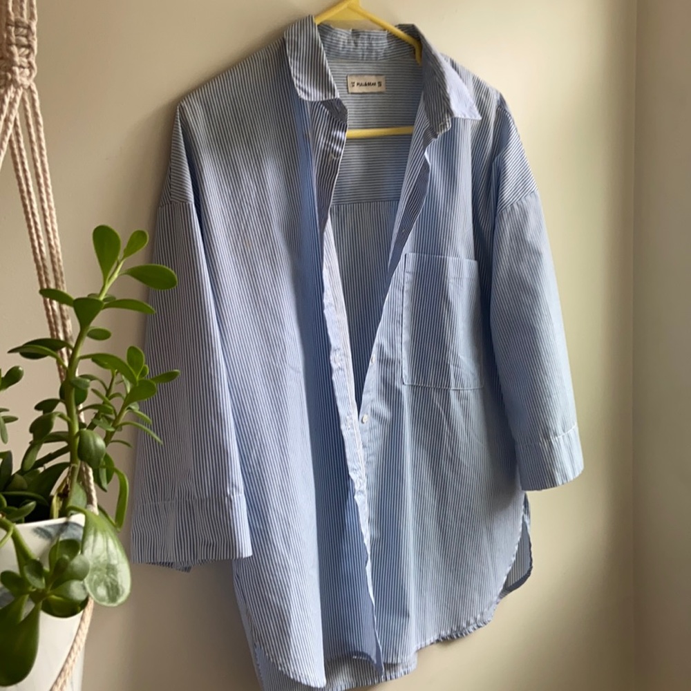 Oversized Button Down - image 1
